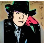 Andy Warhol (1928-1987), "Paul Anka - The Painter", 12" Vinyl LP mit Schallplattencovernach Andy