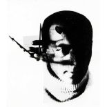 El Lissitzky (1890-1941), nach, Selbstportrait, Abzug der Griffelkunst auf Agfa