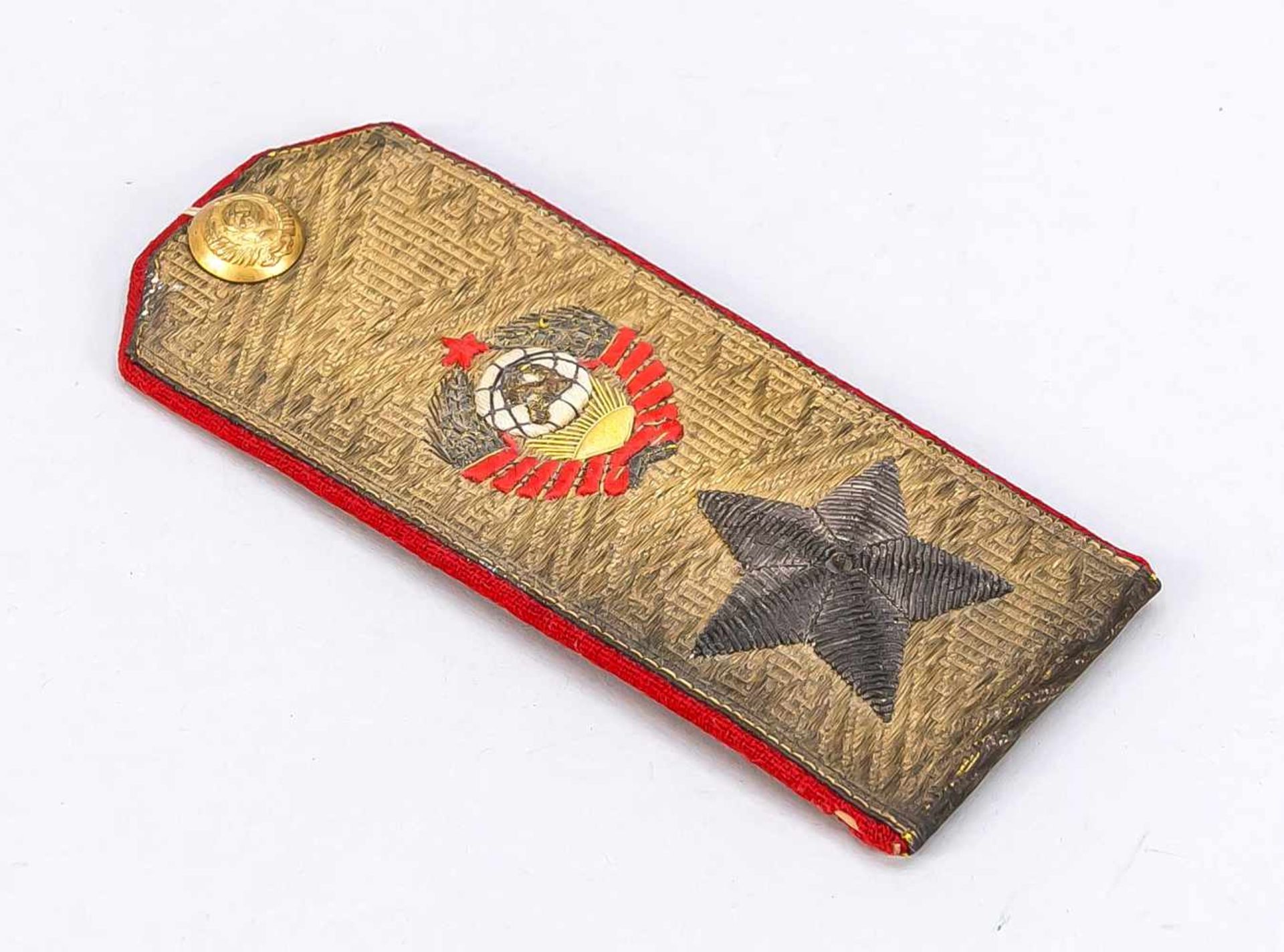 Epaulette eines russischen Marshalls der Roten Armee, Russland (UdSSR), Mitte 20. Jh.
