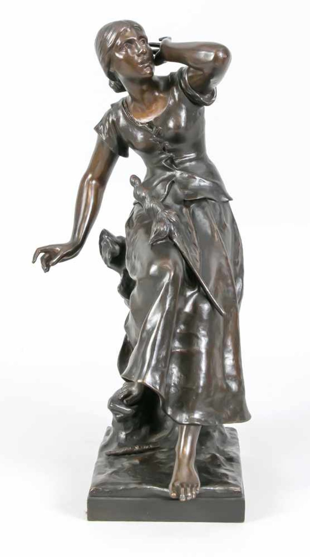 Michel Léonard Béguine (1855-1929), Vision der Jeanne d'Arc, die als junges Mädchen den