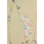 Max Ernst (1891-1976), zwei Farblithographien zu "Le Chiens ont soif" von Jacques Prévert,