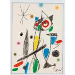 Joan Miro, Joan (1893-1983), "Jardin de Miro", Farblithographie, 1975, Edition Poligrafa,