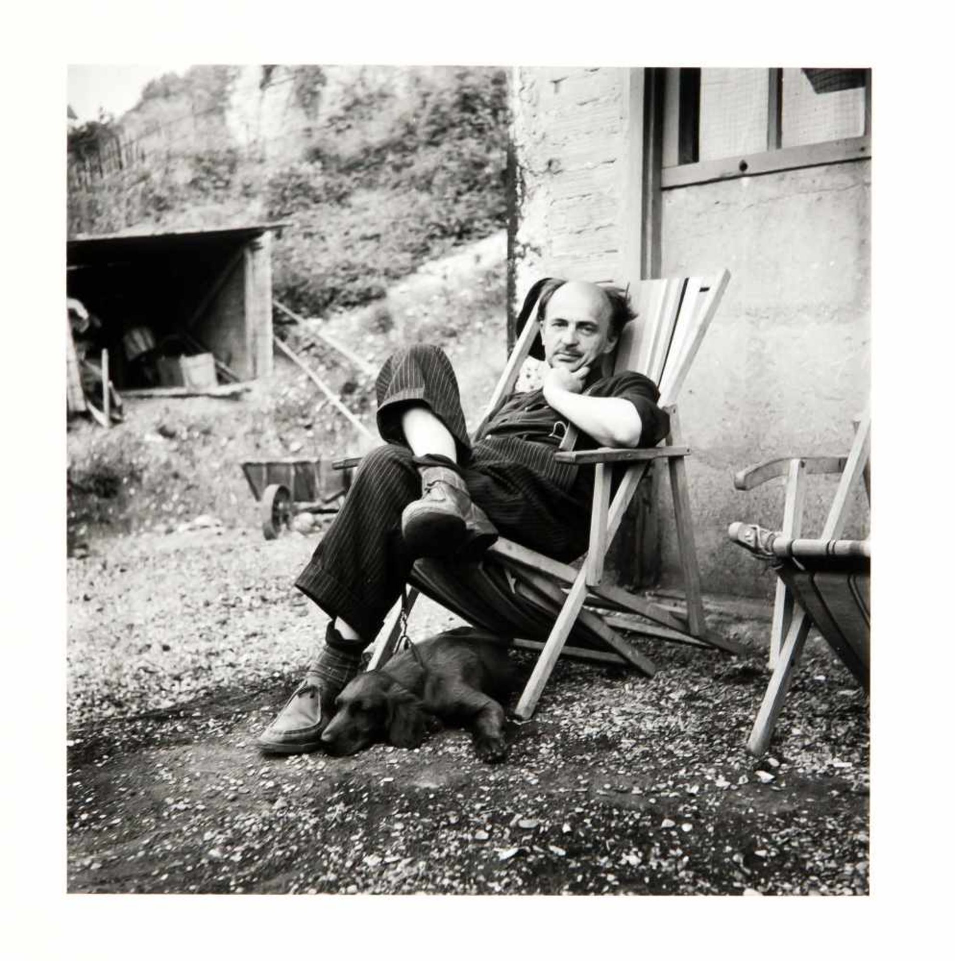 Wols (1913-1951), Selbst in Champigny-sur-Marne 1951, Fotografie aus dem Nachlass, Edition