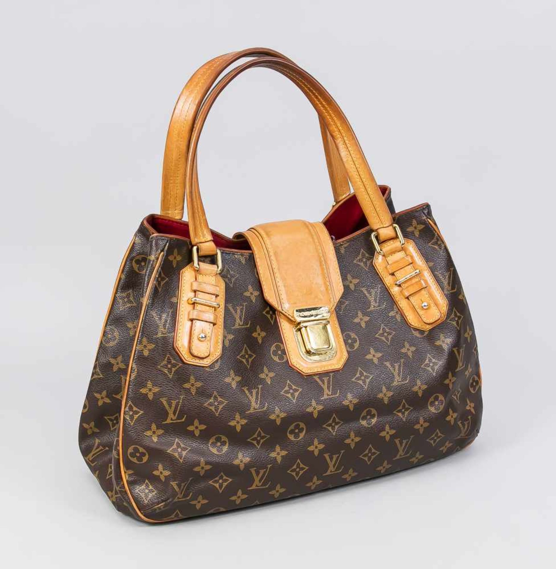 Handtasche Louis Vuitton Griet Monogram Canvas, 21. Jh., mit Original Rechnung aus dem