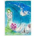 Marc Chagall (1887-1985), Place de la Concorde, Farblithographie, 1952, Werkverzeichnis