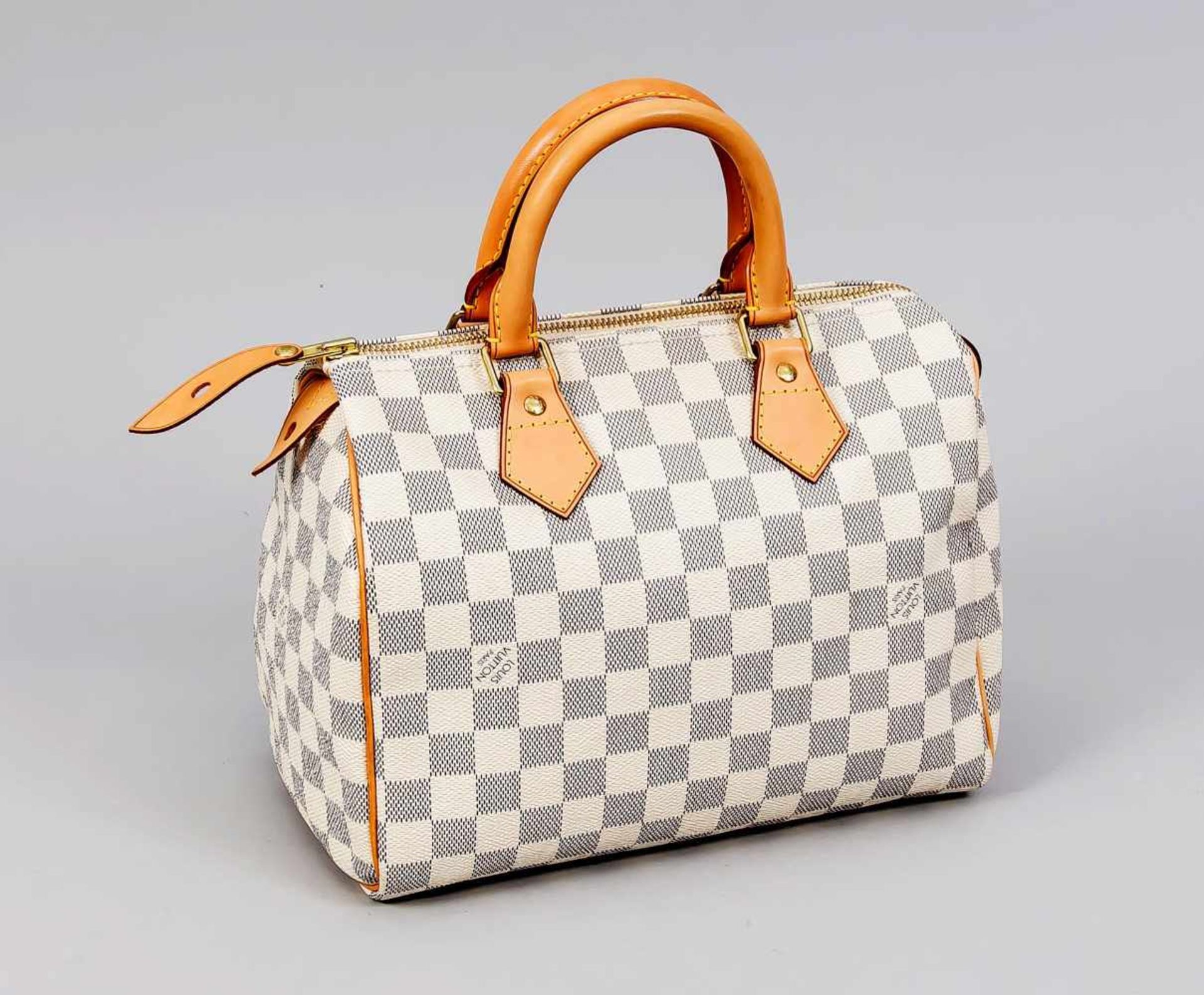 Louis Vuitton Tasche Speedy Bandouliere Damier, 21. Jh., Leder-Trageschlaufen an