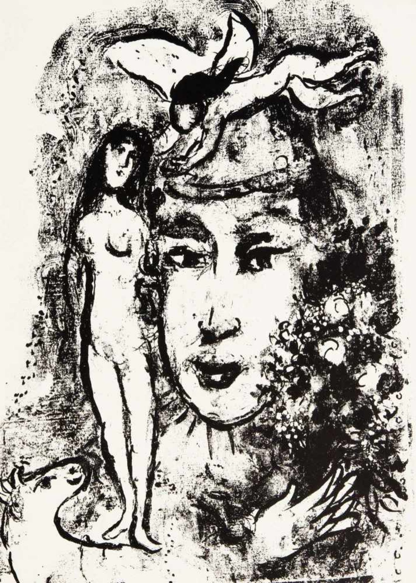 Marc Chagall (1887-1985), "Le Prophéte Daniel et les lions." (Der Prophet Daniel mit den - Bild 2 aus 2