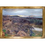Anonymer deutscher Impressionist um 1900, Landschaft auf Sylt, Öl auf Leinwand, unsign.,