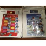 GB: BOX WITH BENHAM SMILER FDC 2000-2019 (APPROX 100)