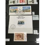 FRENCH SOUTHERN AND ANTARCTIC TERRITORIES: BINDER WITH MINT OR USED COLLECTION WITH SOME COVERS