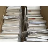 GB: BOX WITH EXTENSIVE DEFINITIVE AND REGIONAL FDC, BOOKLET PANES, COILS ETC., INCLUDES BENHAM