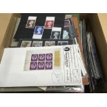 GB: BOX VARIOUS, MUCH MINT, PACKS, COMME