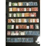 FRANCE: 1849-1944 MAINLY USED COLLECTION ON HAGNERS IN A BINDER. GOOD RANGE OF NAPOLEON AND CERES HE