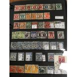GERMANY: BINDER WITH AN EXTENSIVE COLLECTION DANZIG, MEMEL AND SAAR, MANY SETS AND BETTER STAMPS IDE