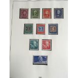 GERMANY: LARGE BOX COLLECTIONS IN FIVE PRINTED ALBUMS AND A STOCKBOOK, 1872-1945 MIXED OG AND USED,
