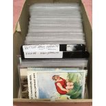 NORFOLK: BOX WITH RETIRED DEALER'S POSTCARD STOCK, GREAT YARMOUTH, GORLESTON, CAISTER, ETC. (APPROX.