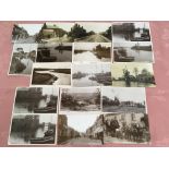 NORFOLK: STALHAM RP POSTCARDS, STREETS, WAYFORD BRIDGE, ETC. (17)