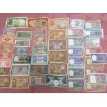 BANKNOTES: COMMONWEALTH SELECTION, INCLUDING IRELAND 1976 ONE POUND, INDIA, MALAYA, HONG KONG, CEYLO