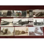 NORFOLK: MIXED POSTCARDS SOUTH PICKENHAM RP, WYMONDHAM RP, OVERSTRAND RP, COUPLE SUFFOLK ETC. (20)