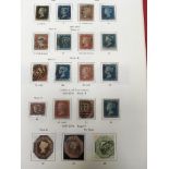 GB: 1840-1983 COLLECTION IN SG ONE COUNTRY ALBUM, USED FROM 1d BLACK (2 MARGINS) AND 2d BLUE (1 MARG