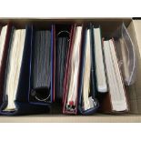 GERMANY: LARGE BOX WITH EXTENSIVE COLLECTIONS IN NINE ALBUMS AND LOOSE, FEDERAL REPUBLIC ISSUES FROM