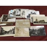 NORFOLK: MIXED POSTCARDS INCLUDING CAWSTON RP, DEREHAM RP, 1912 FLOODED RAILWAY LINES AT REDENHALL A