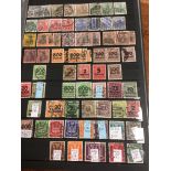 GERMANY: STOCKBOOK OF MAINLY USED DEFINITIVES, AIRS ETC., 1928-31 ZEPPELIN SET, 1926-31 AIR SET, INF