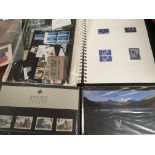 GB: BOX OF VALUES WITH FDC, DEFINITIVE AND REGIONAL PRESENTATION PACKS WITH HIGH VALUES, FDC AND OTH