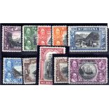 ST.HELENA: 1934 CENTENARY SET PART OG. SG 114-123