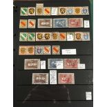 GERMANY: BINDER WITH A COLLECTION POST WW2 FRENCH AND SOVIET ZONAL ISSUES, THURINGEN, SAXONY, MECKLE