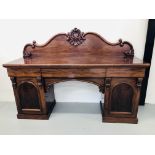 VICTORIAN MAHOGANY SIDEBOARD