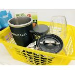 NUTRI BULLET & ACCESSORIES + BOOKLET - SOLD AS SEEN