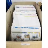 BOX OF FIRST DAY COVERS