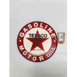 TEXACO WALL PLAQUE