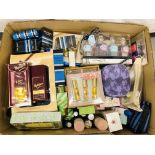 2 X LARGE BOXES OF ASSORTED COSMETICS,