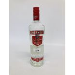 SMIRNOFF LITRE BOTTLE OF VODKA (AS CLEARED)