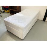 DURA BEDS "YORK" ORTHOPEDIC SINGLE DIVAN BED