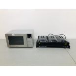 DAEWOOD MICROWAVE + TEAM INTERNATIONAL BUFFET HOST - SOLD AS SEEN