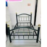 DESIGNER DOUBLE METAL BED FRAME