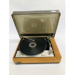 GOLDRING LENCO GL78 STEREO TRANSCRIPTION RECORD DECK - CASE A/F - (SOLD AS COLLECTORS ITEM ONLY)