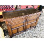 REPRODUCTION TWO DRAWER TWO DOOR SIDEBOARD