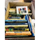 5 BOXES OF ASSORTED BOOKS