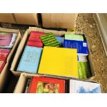5 BOXES OF ASSORTED BOOKS