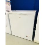 A LOGIC COMPACT CHEST FREEZER - SOLD AS SEEN