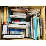 4 BOXES OF ASSORTED BOOKS