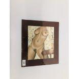 "KRYS LEACH" NUDE OIL ON BOARD