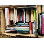 4 BOXES OF ASSORTED BOOKS