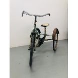 A VINTAGE TRICYCLE