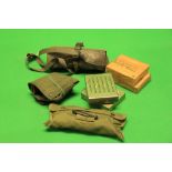 3 X MILITARY GUN CLEANING KITS + 4 FIELD COOKERS