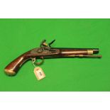 JUKAR REPRODUCTION FLINT LOCK PISTOL (S/N 32255) (ALL GUNS TO BE INSPECTED AND SERVICED BY